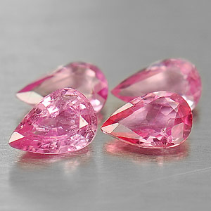 Genuine Pink Sapphire 0.38ct 5.9x4.0x2.5 VS1 Madagascar