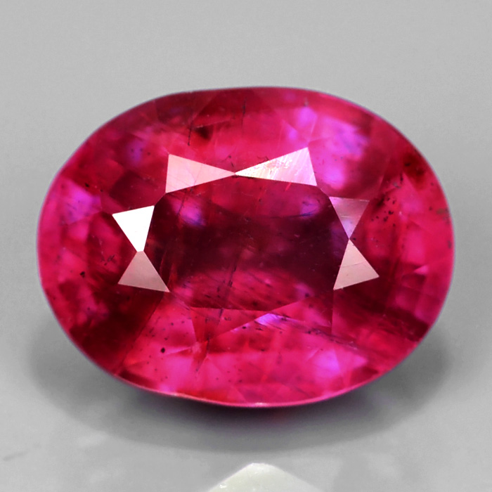 Genuine Pink Sapphire 2.61ct 8.7x6.7x4.8mm SI2 Mozambique