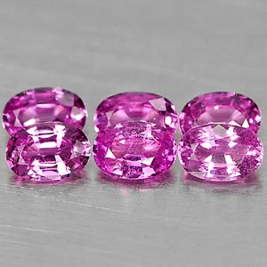 Genuine Pink Sapphire .61ct 6.1 x 4.2mm Oval VS1 Clarity