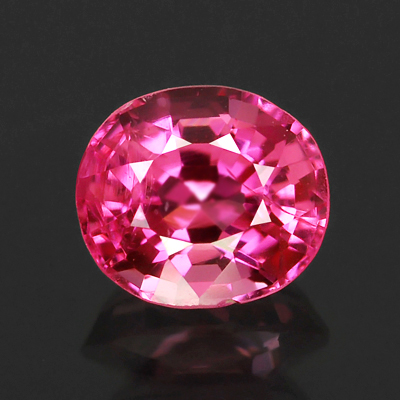 Genuine 100% Natural PINK SPINEL .65ct 5.3 x 4.7 x 3.5mm Oval