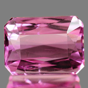 Genuine 100% Natural PINK TOURMALINE 1.05ct 6.8 x 4.9 x 3.5mm Octagon