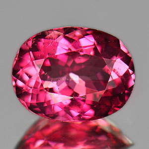 Genuine 100% Natural Pink Tourmaline 1.47ct 7.6 x 5.7 x 4.3mm Nigeria VS1