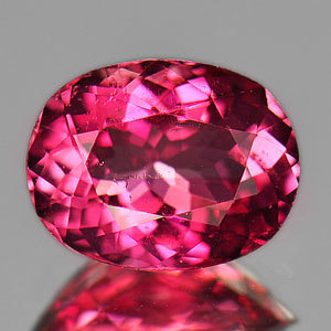 Genuine 100% Natural Pink Tourmaline 1.47ct 7.6 x 5.7 x 4.3mm Nigeria VS1
