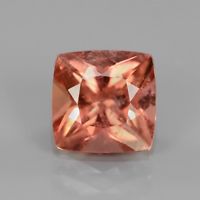 Genuine 100% Natural Padparadscha Tourmaline 1.52ct 7x7x4.7mm SI2 Mozambique 