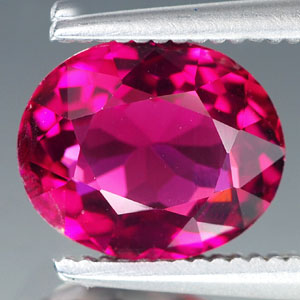 Genuine 100% Natural Pink Tourmaline 1.78ct 8.5 x 7.0mm Oval VS Clarity