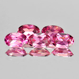 Genuine 100% Natural Pink Tourmaline 0.44ct 6.0x4.0x2.8 VS1 Nigeria