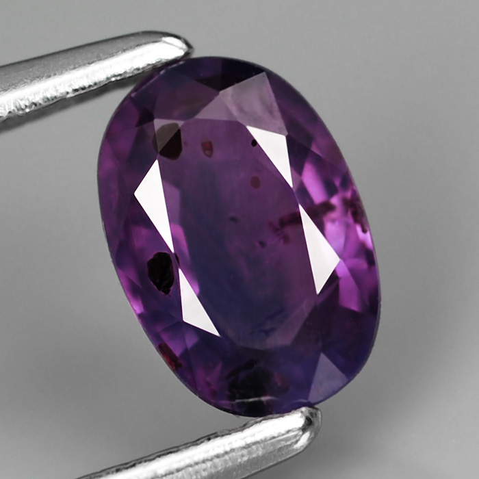 Genuine 100% Natural Purple Sapphire .57ct 6.0 x 4.0mm Oval SI1 Clarity