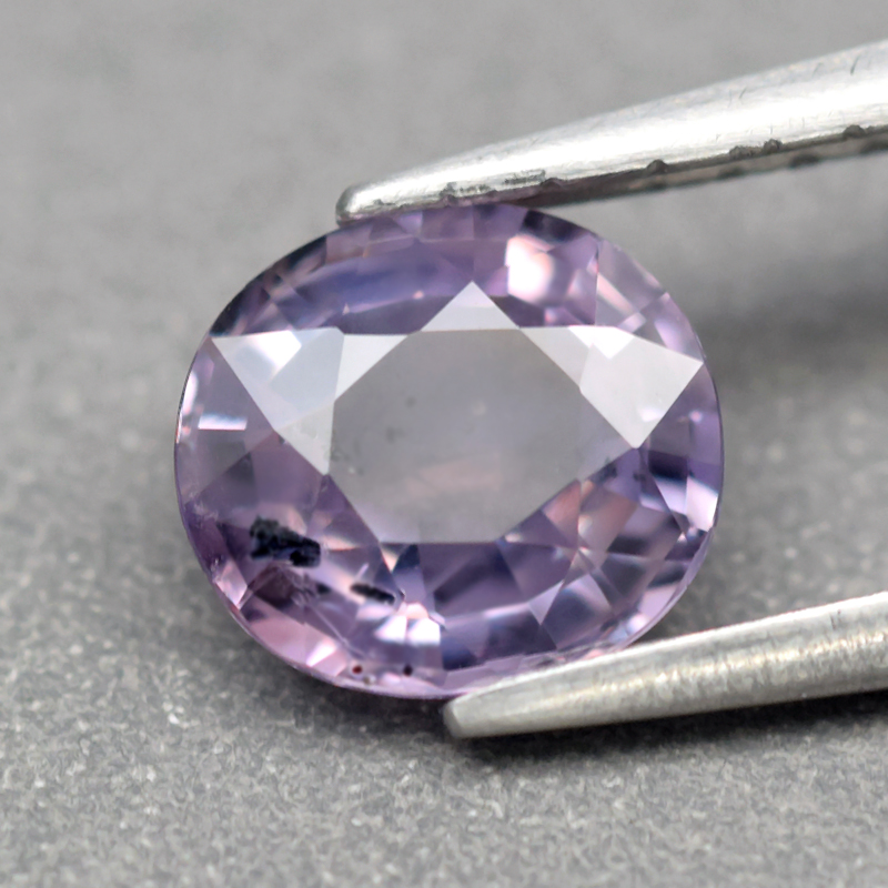 Genuine 100% Natural Purple Sapphire .89ct 6.0 x 5.5mm SI1 Clarity