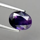 Genuine Purple Sapphire .92ct 6.2 x 4.8mm Thailand SI1