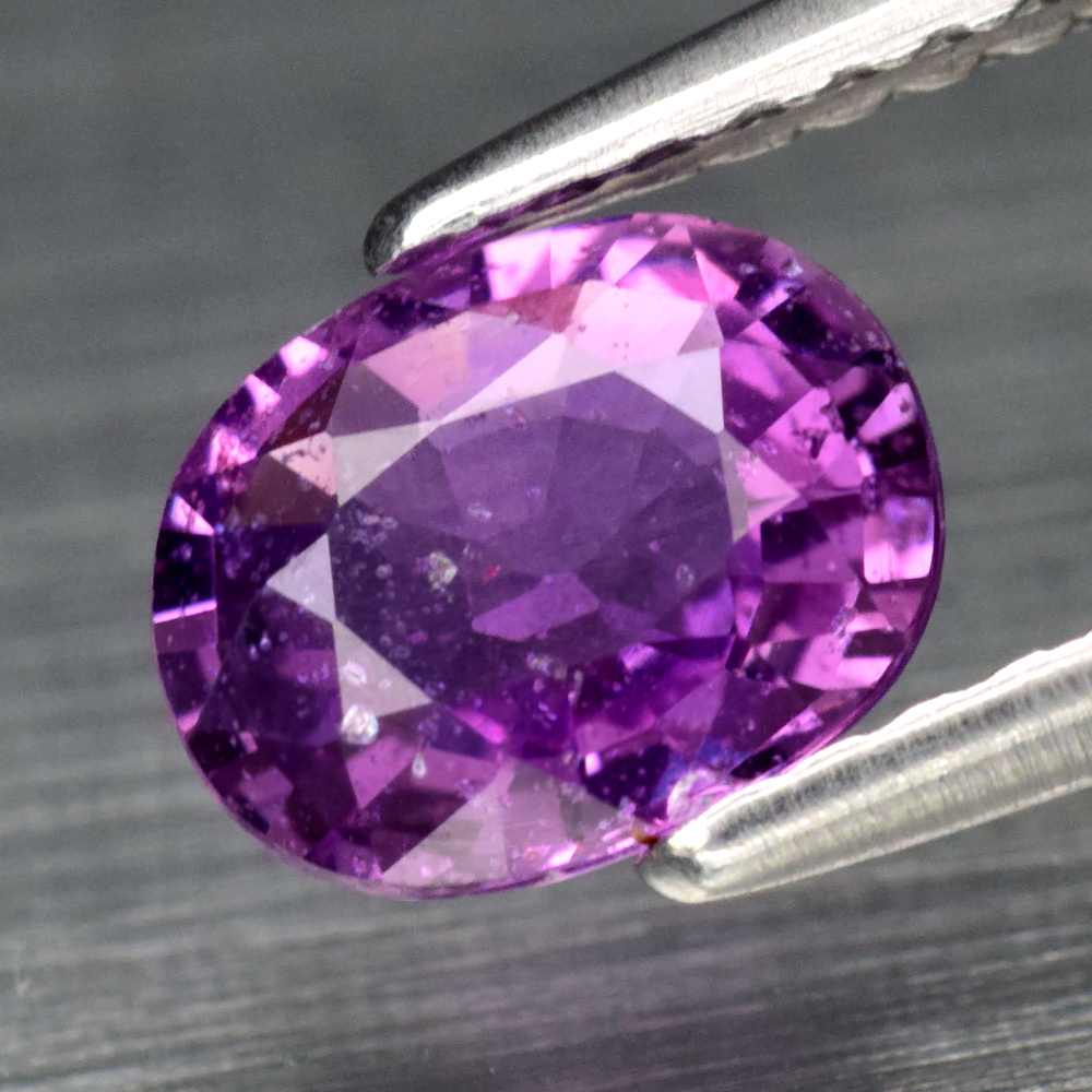 10.60 Ct Certified Natural UntreatedUnheated Ring Size Purple Sapphire Oval Shape Gemstone AN551