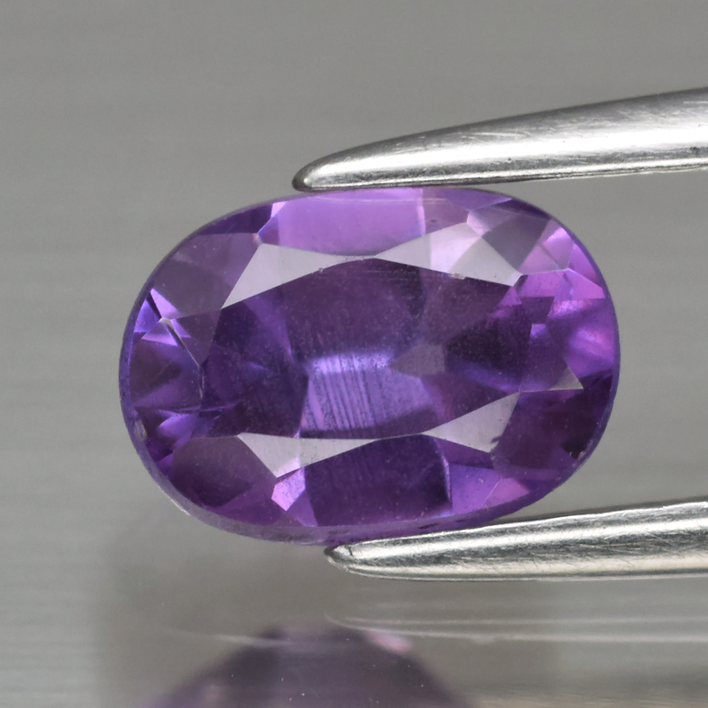 Genuine Purple Sapphire 1.02ct 7.0 x 5.0mm Oval SI1 Clarity