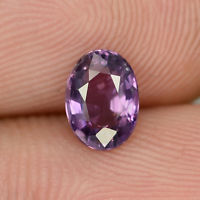 Genuine Purple Sapphire 1.05ct 7.0x5.0x3.1mm SI1 Madagascar
