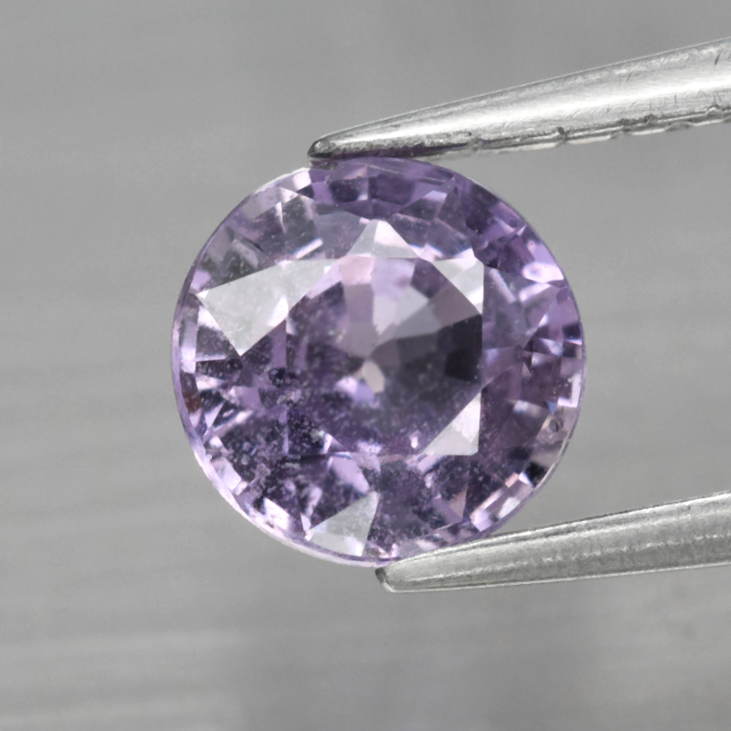 Genuine Purple Sapphire 1.09ct 6.0x6.0x3.6mm SI2 Tanzania
