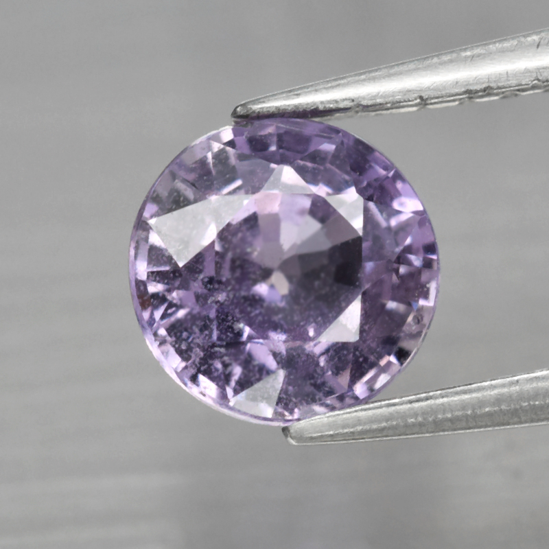 Genuine Purple Sapphire 1.09ct 6.0x6.0x3.6mm SI2 Tanzania