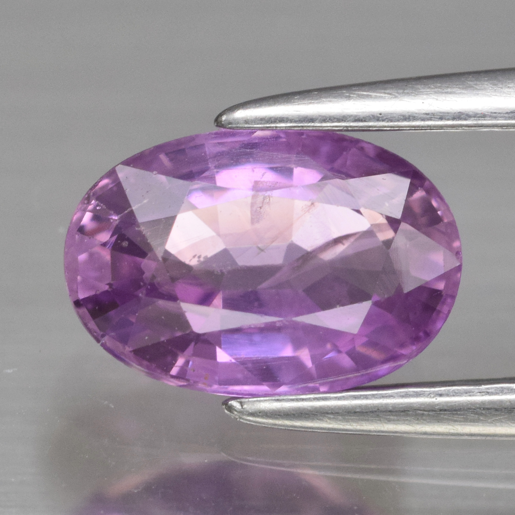 Genuine Purple Sapphire 1.10ct 7.3 x 5.0mm Oval SI1 Clarity