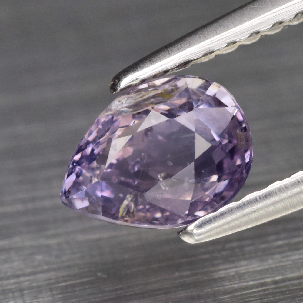 Genuine 100% Natural Purple Sapphire 1.14ct 6.7 x 5.0m Pear SI1 Clarity