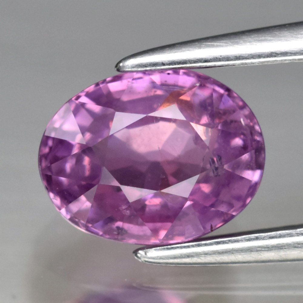 Genuine 100% Natural Purple Sapphire 1.18ct 6.6 x 5.0mm Oval SI1 Clarity