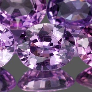 Genuine 100% Natural Purple Sapphires 0.42cts 5.0x4.0x2.2 VS1 Madagascar