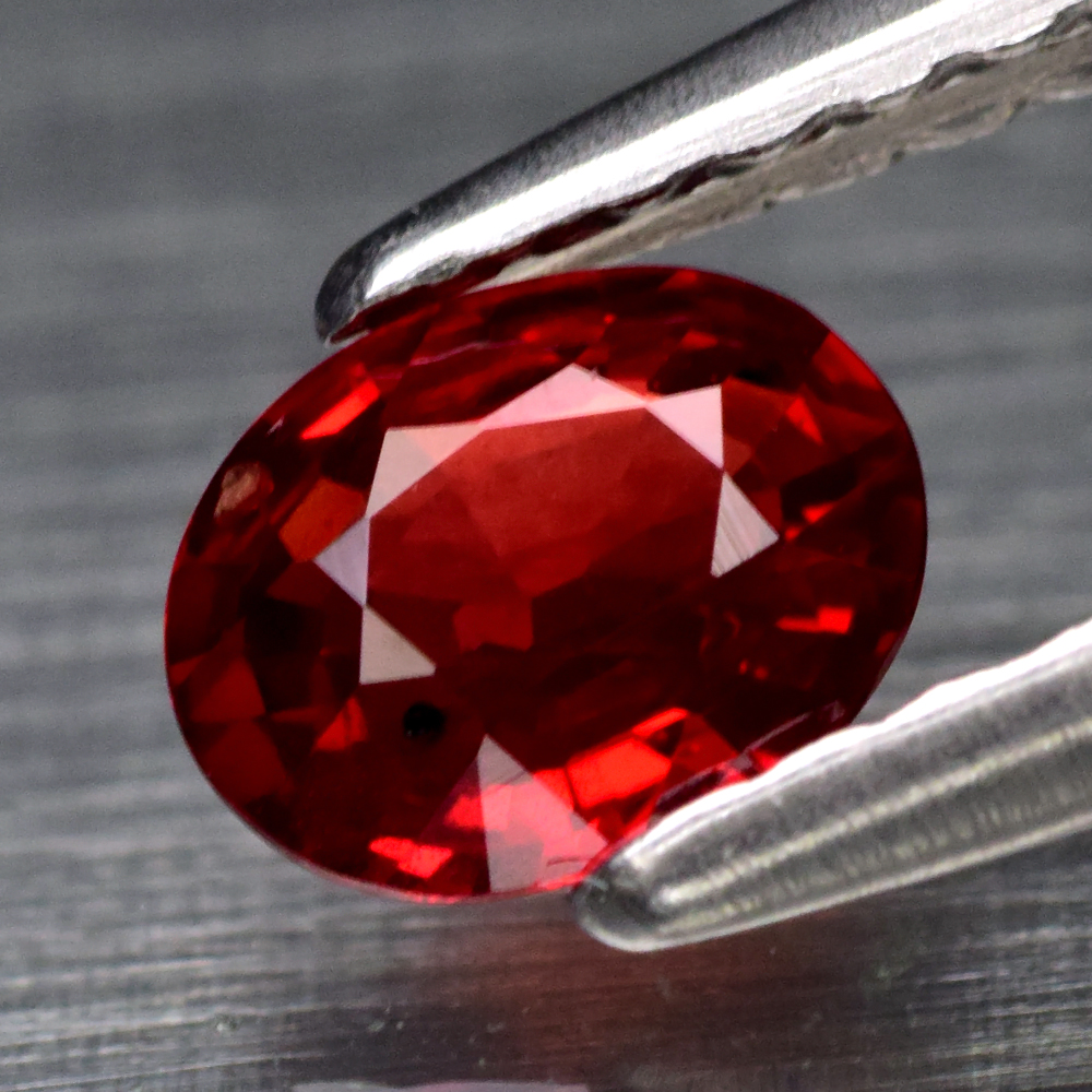 Genuine Red Sapphire .32ct 5.0 x 4.0mm Oval SI1 Clarity