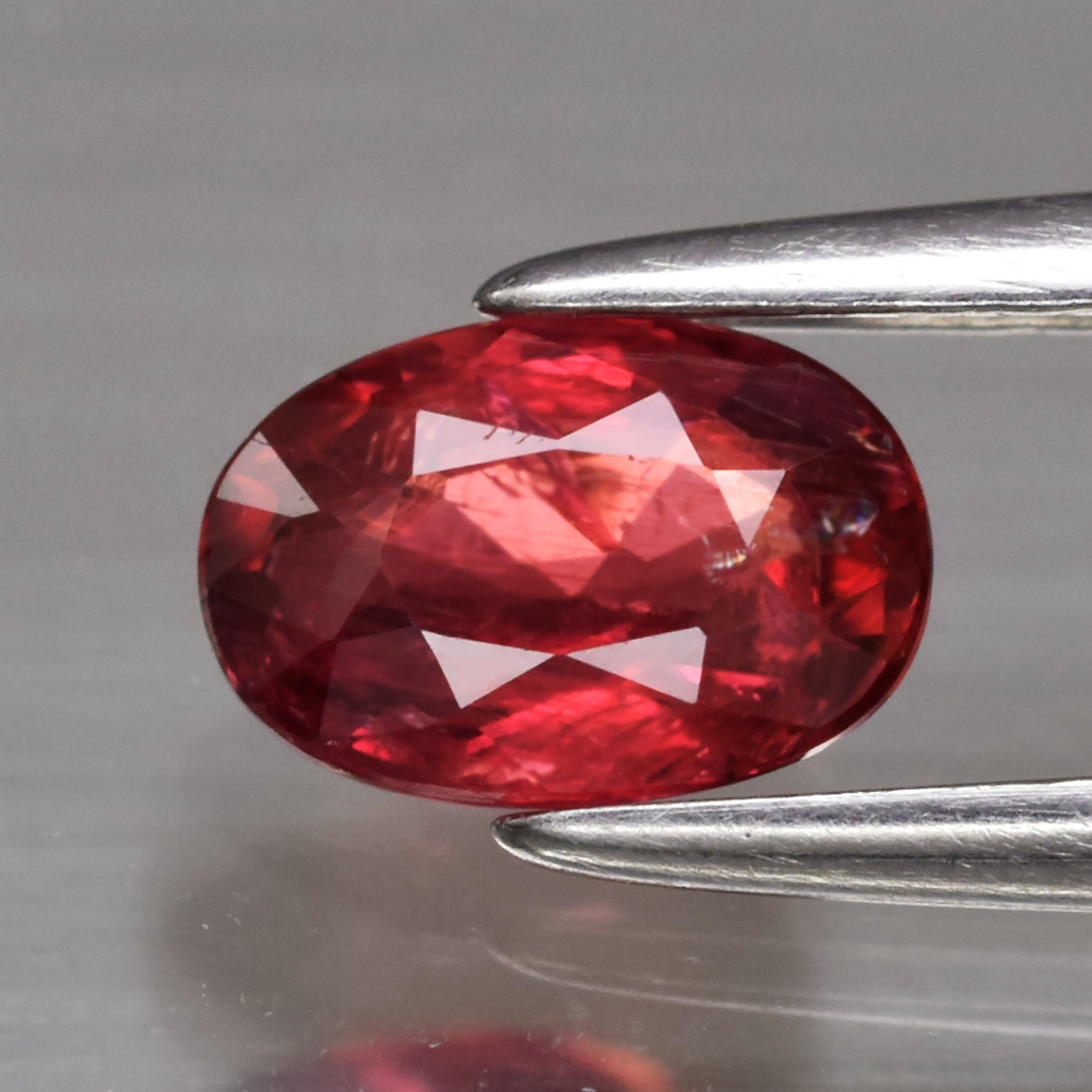 Genuine 100% Natural Red Sapphire .63ct 6.0 x 4.0mm Oval SI1 Clarity
