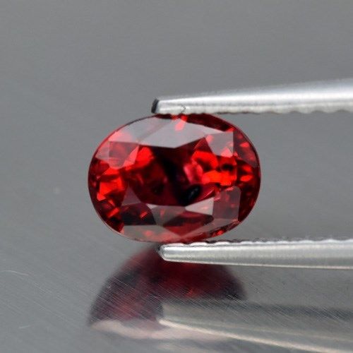 Genuine Red Sapphire 1.11ct 7.0 x 4.7mm SI1 Tanzania