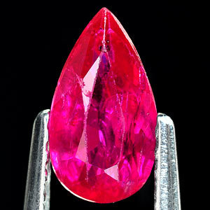 Genuine 100% Natural RUBY .78ct 8.1 x 4.6 x 2.8mm Pear