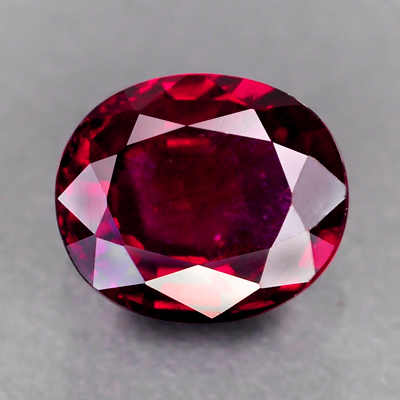 Genuine 100% Natural RUBY .86ct 6.2 x 5.2 x 2.8mm Oval (Certified)