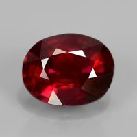Genuine 100% Natural Ruby 0.55ct 5.3x4.2x2.8mm SI1 Mozambique 