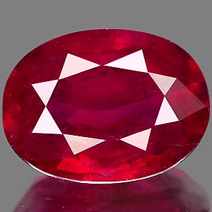 Genuine RUBY 1.45ct 8.1 x 6.1 x 3.3mm Oval