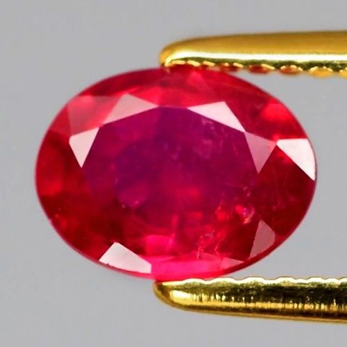 Genuine Ruby 1.51ct 7.8x6x3.4mm SI2 Mozambique