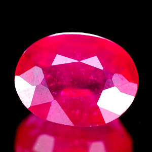 Genuine Ruby 1.65ct 7.5 x 5.9 x 3.7mm Madagascar VS1