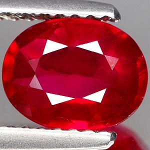 Genuine RUBY 1.72ct 8.2 x 6.4 x 3.5mm Oval