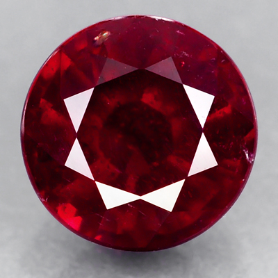 Genuine RUBY 1.78ct 6.9 x 6.9 x 4.3mm Round