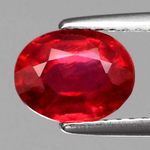 Genuine Ruby 1.93ct 8x6.2x4.2mm SI1 Mozambique