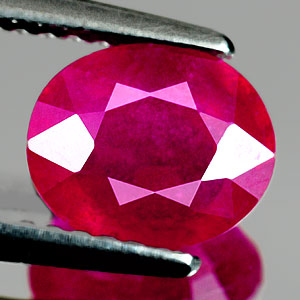 Genuine RUBY 1.95ct 7.8 x 6.6 x 4.0mm Oval