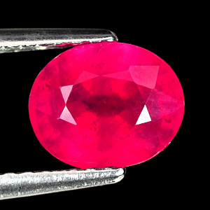 Genuine Ruby 1.96ct 7.5 x 6.2mm Oval VS1 Clarity