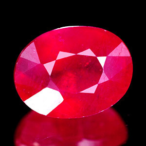 Genuine Ruby 2.08ct 8.0 x 6.2 x 4.4mm VS1