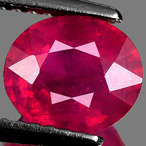 Genuine RUBY 2.09ct 7.8 x 6.8 x 4.5mm Oval