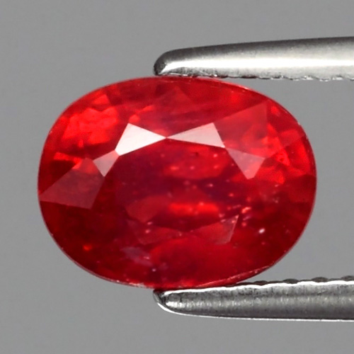 Genuine Ruby 2.18ct 8x6x4.9mm SI2 Mozambique