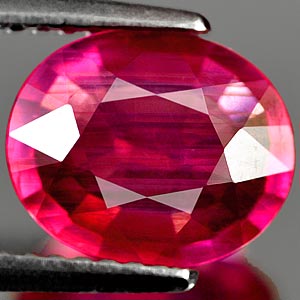 Genuine RUBY 2.38ct 8.5 x 6.9 x 4.5mm Oval