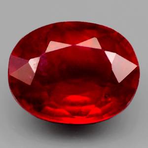 Genuine Ruby 2.39ct 8.8 x 7.0mm Oval SI Clarity