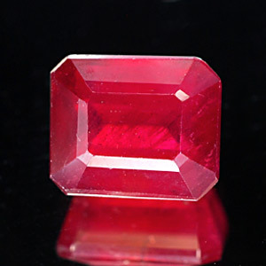 Genuine RUBY 2.61ct 7.6 x 6.3 x 4.6mm Octagon