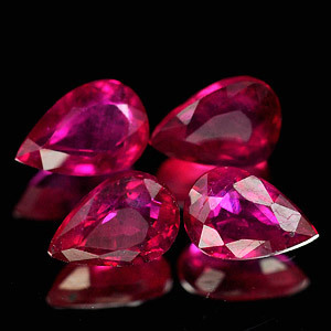 Genuine Ruby .67ct 6.3 x 4.2 x 2.6mm Mozambique VS1