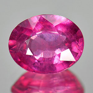 Genuine Ruby 2.76ct 9.0 x 7.2mm Oval SI Clarity