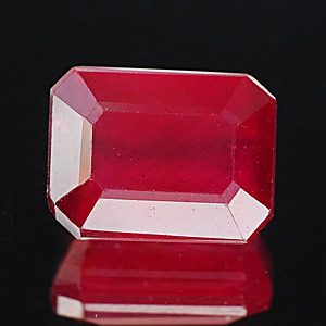 Genuine RUBY 2.81ct 8.5 x 6.5 x 4.4mm Octagon