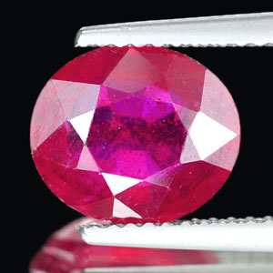 Genuine RUBY 3.11ct 9.7 x 8.3 x 4.2mm Oval