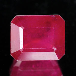 Genuine RUBY 3.22ct 8.2 x 6.8 x 5.3mm Octagon