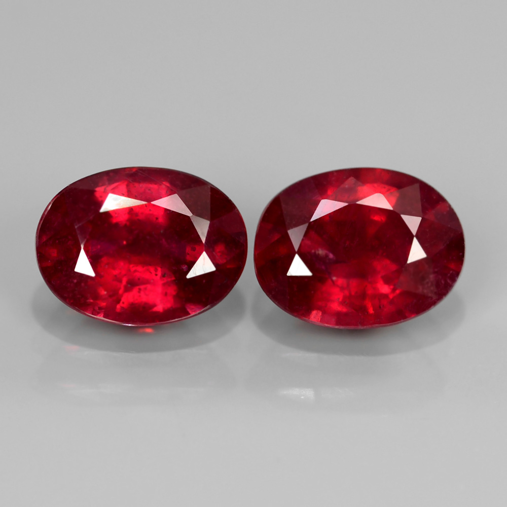 Genuine Ruby 1.63ct 7.8x6mm SI1 Madagascar