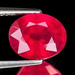 Genuine Ruby 3.51ct 9.4 x 7.7mm Oval VS1 Clarity