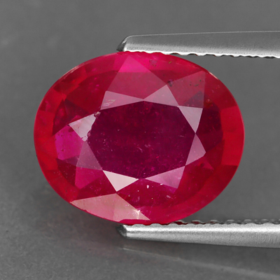 Genuine RUBY 3.56ct 10.4 x 8.6 x 4.3mm Oval